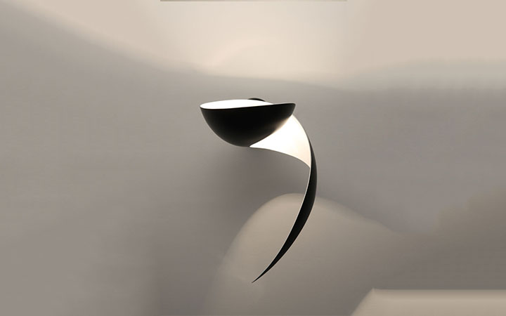 Flame Wall Lamp by Serge Mouille Wall Lamps